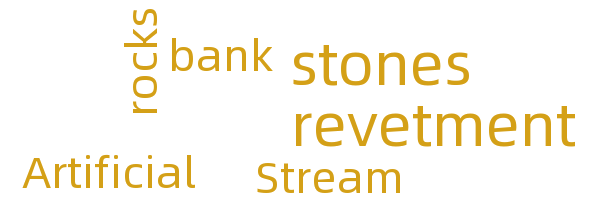 Artificial rockery/stacking stones