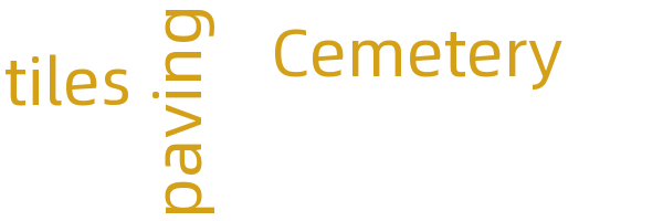 Cemetery paving/tiles
