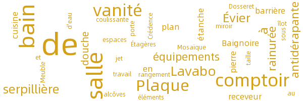 Cuisine et salle de bain