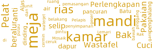 Dapur dan kamar mandi