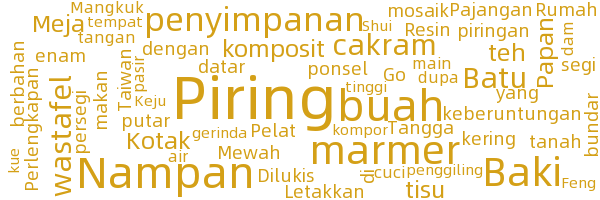 Piring/mangkuk/kotak tisu buah
