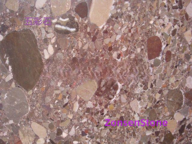 Five-colored stones