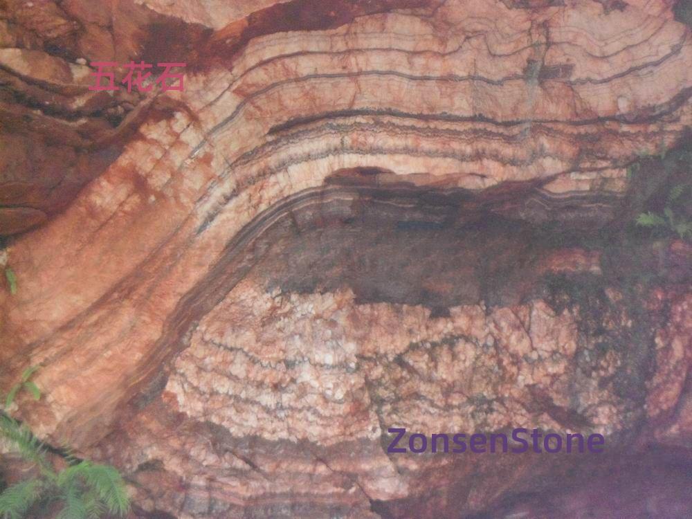 Five-colored stones