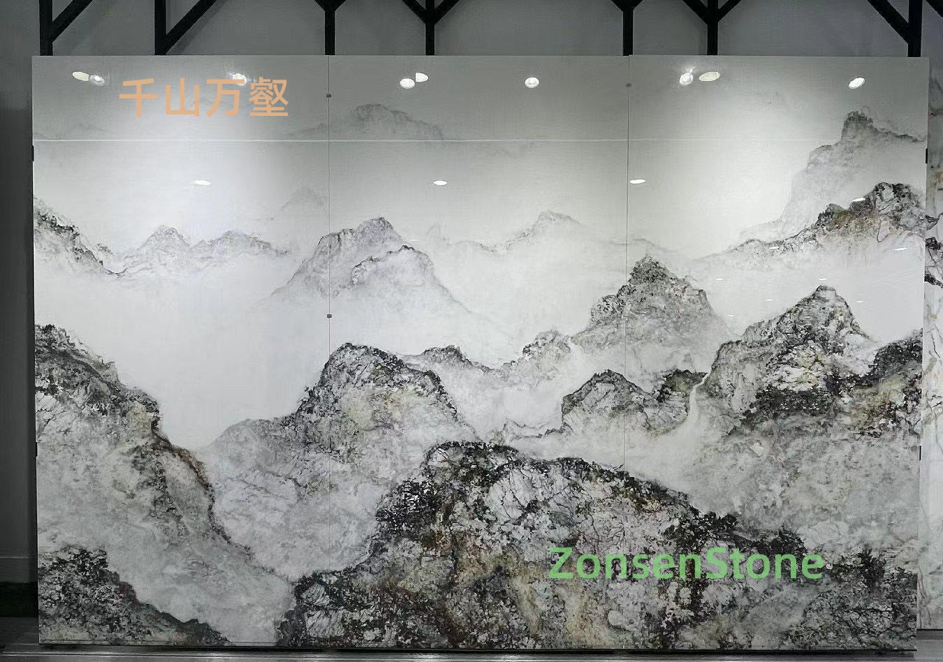 Thousands of mountains and valleys