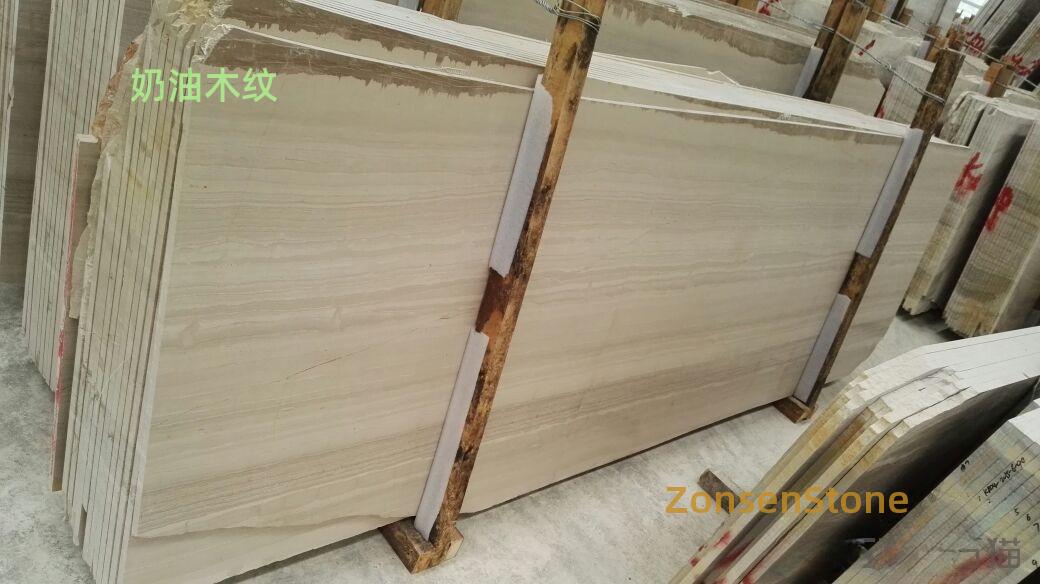 Creamy wood grain