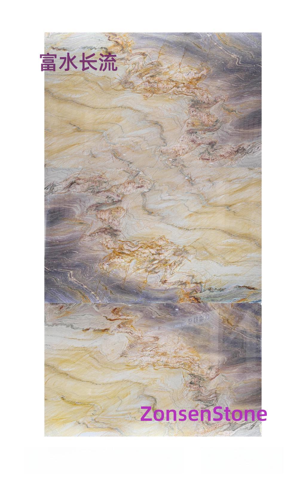 Abundant water flows
