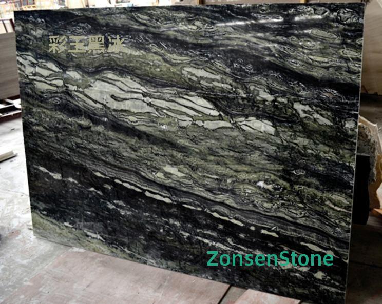 Rainbow Jade Black Ice