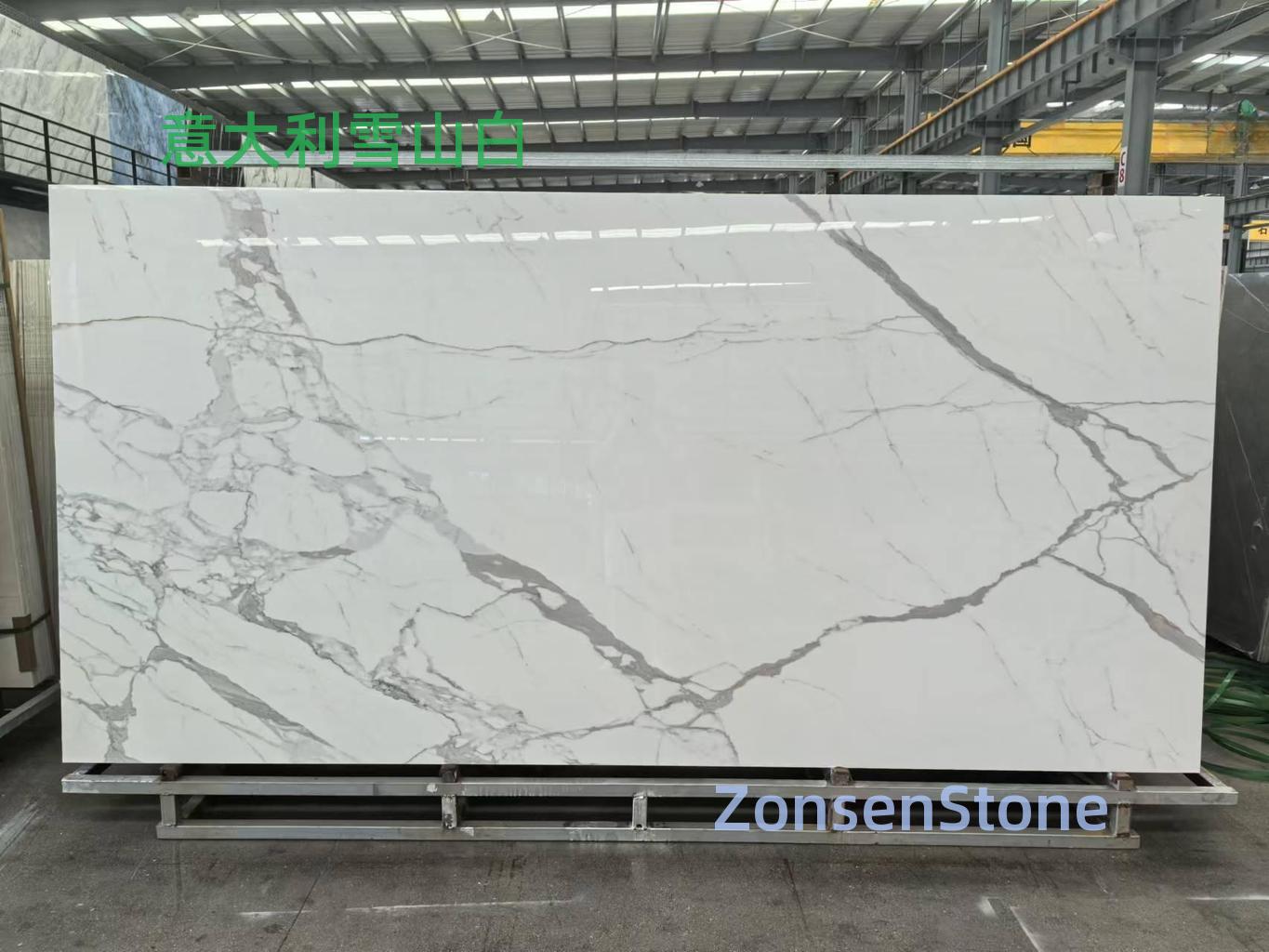 Italian snow mountain white