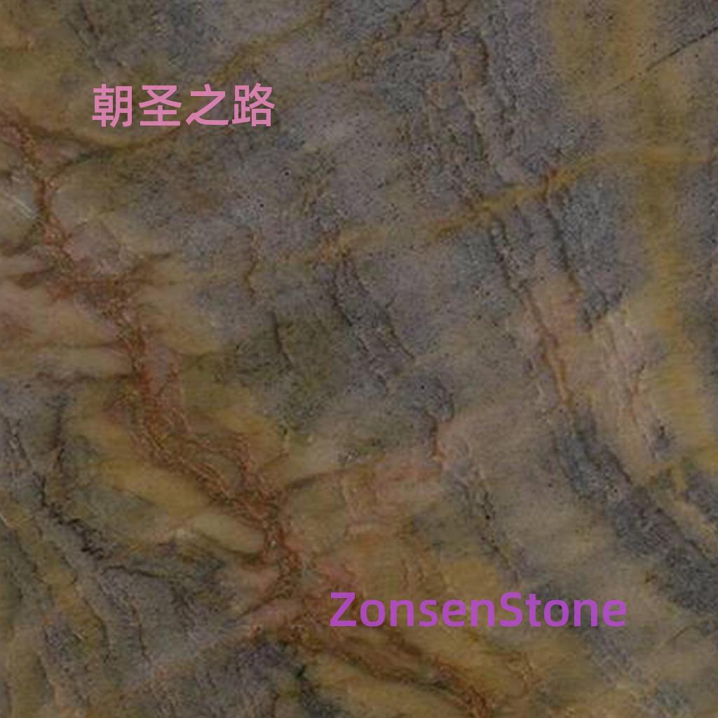 The pilgrimage route