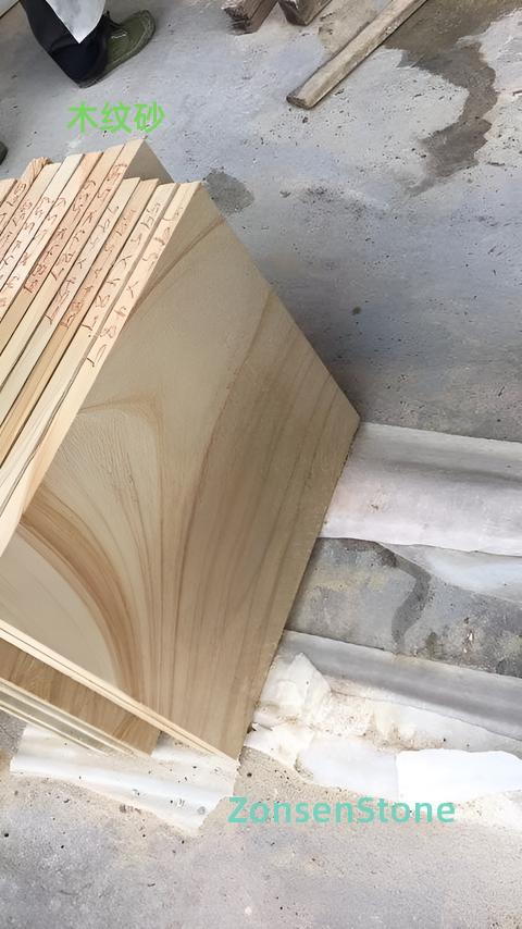 Wood grain sandpaper