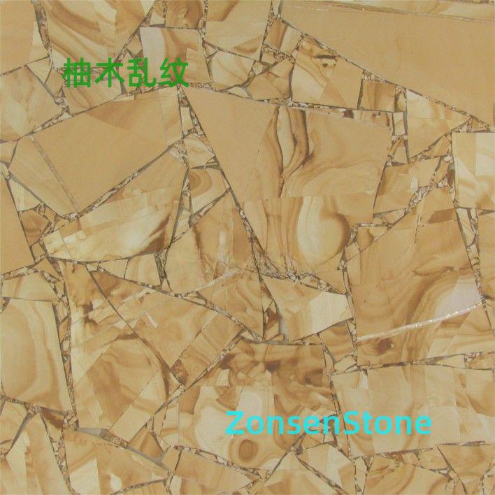 Teak random grain