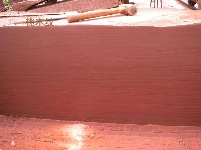 Peach wood grain