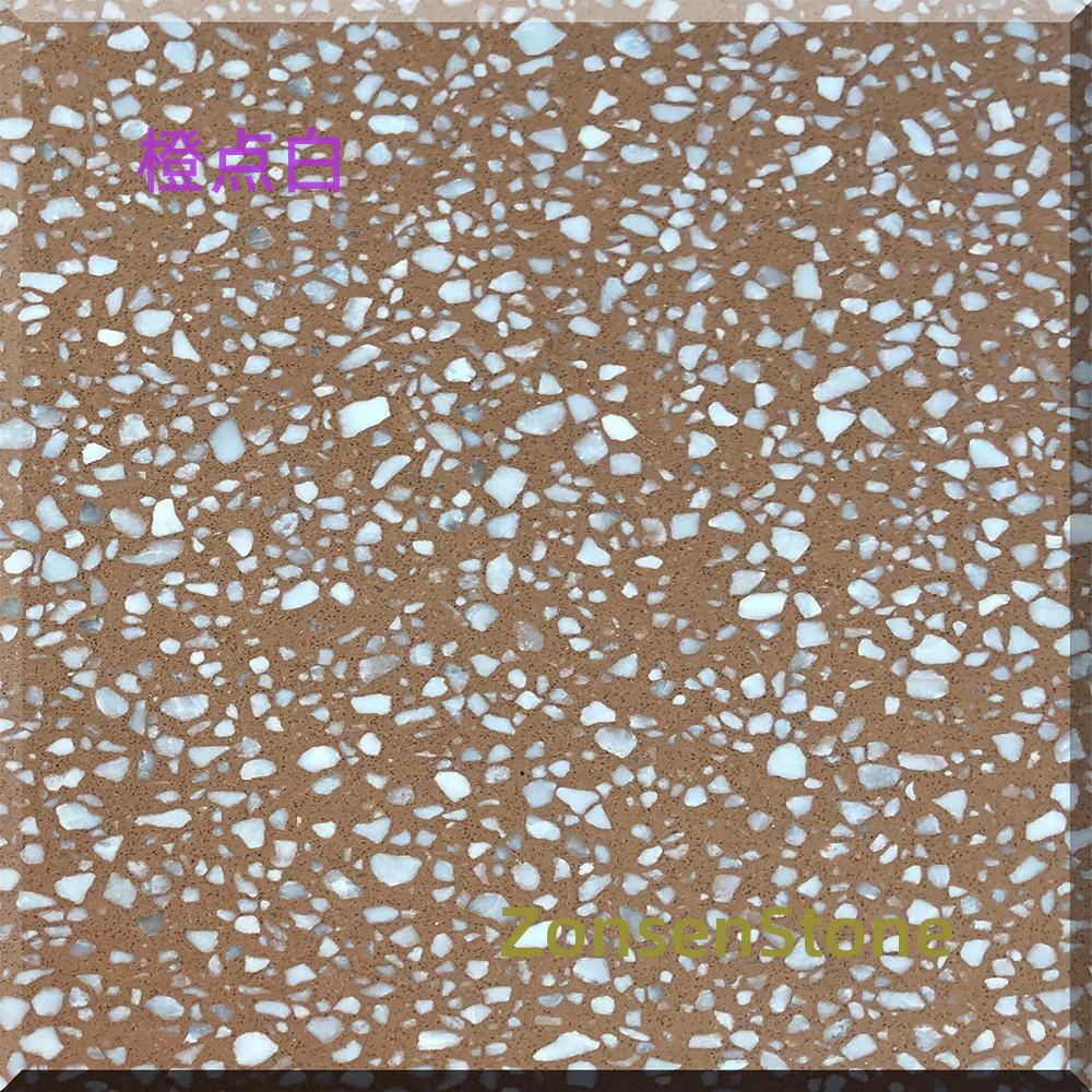 Orange Dot White