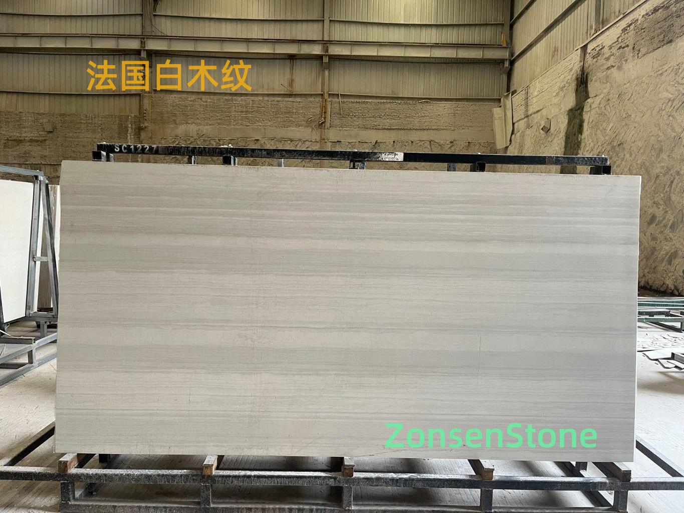 French white wood grain