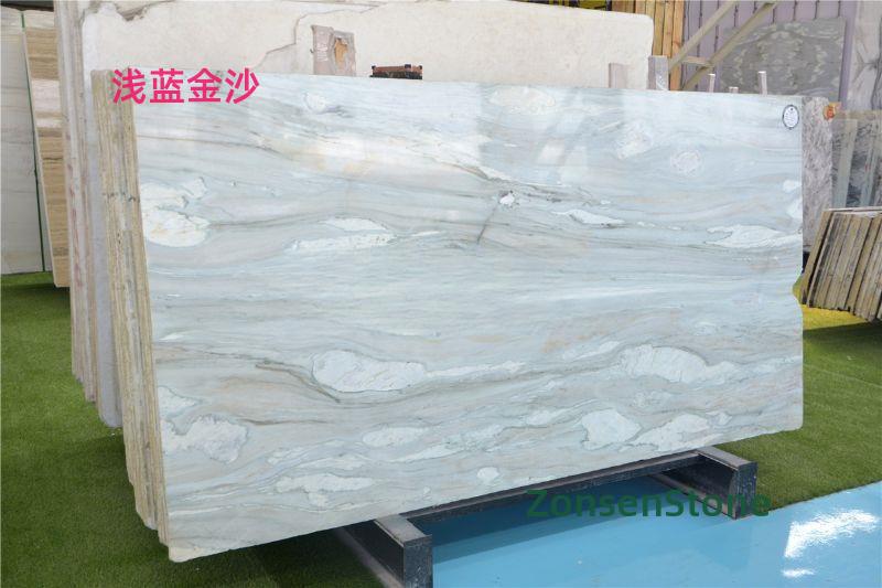 Light Blue Gold Sand