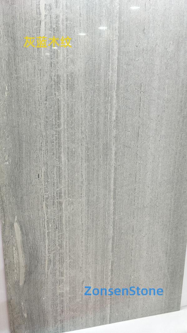 Gray-blue wood grain