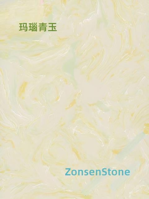 Agate and green jade