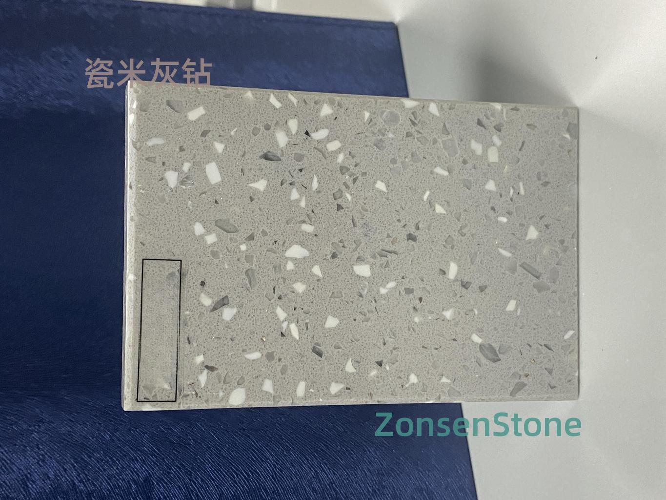 Porcelain Rice Gray Diamond