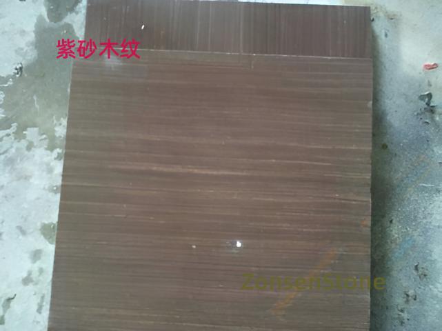 Purple clay wood grain