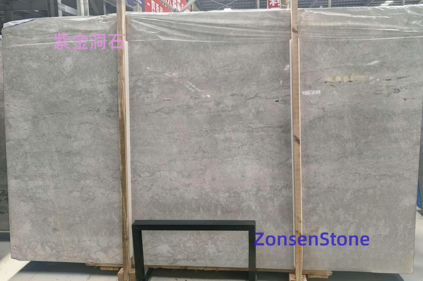 Purple Gold Cave Stone