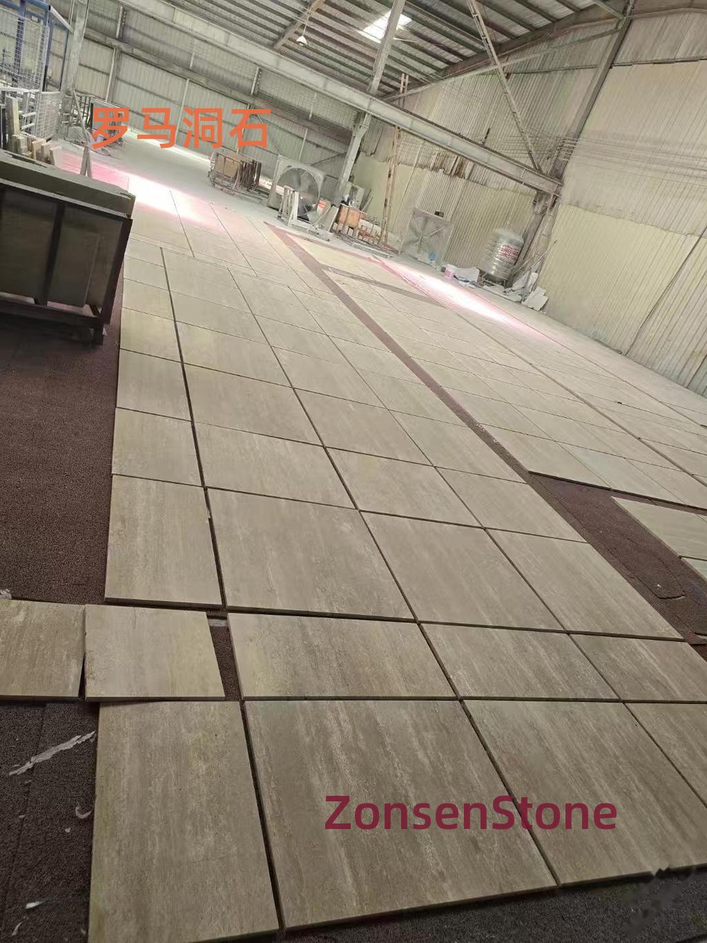 Roman travertine