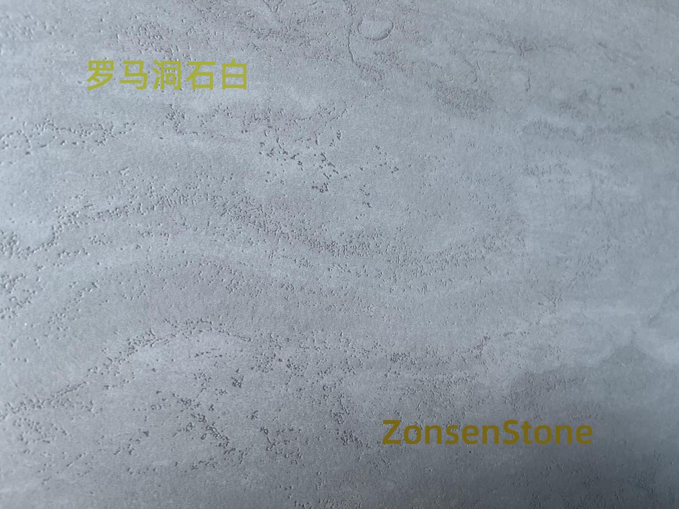 Roman cave stone white