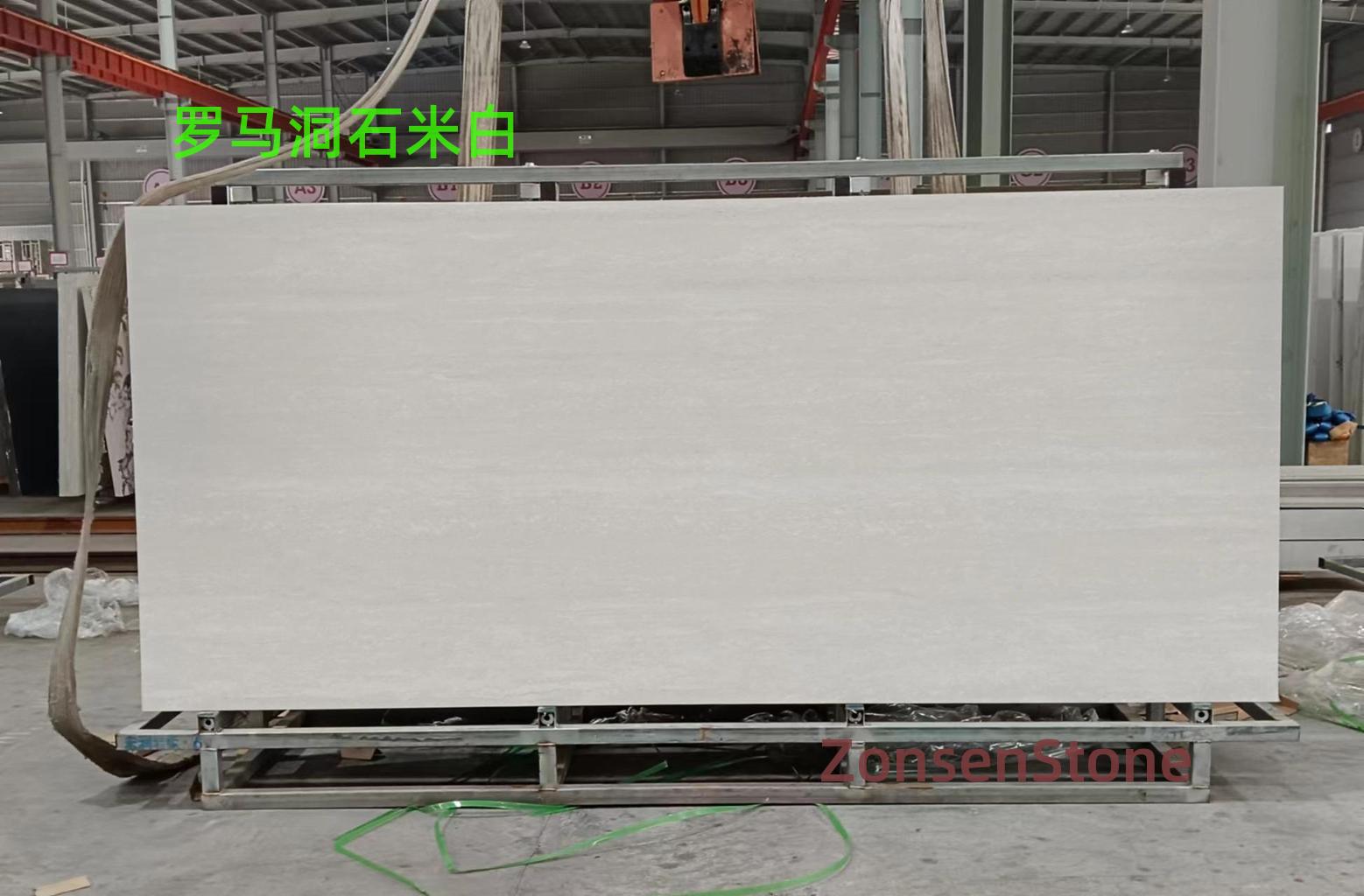 Roman travertine off-white