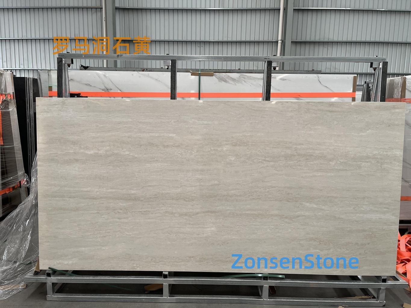 Roman cave stone yellow
