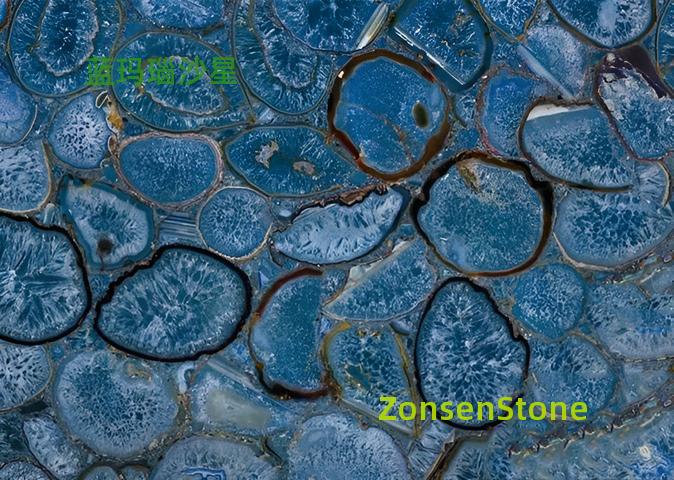 Blue Agate Sand Star