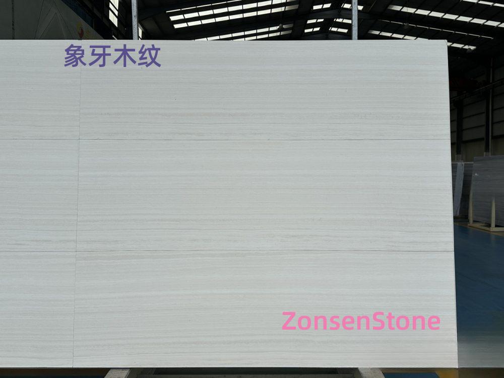 Ivory wood grain