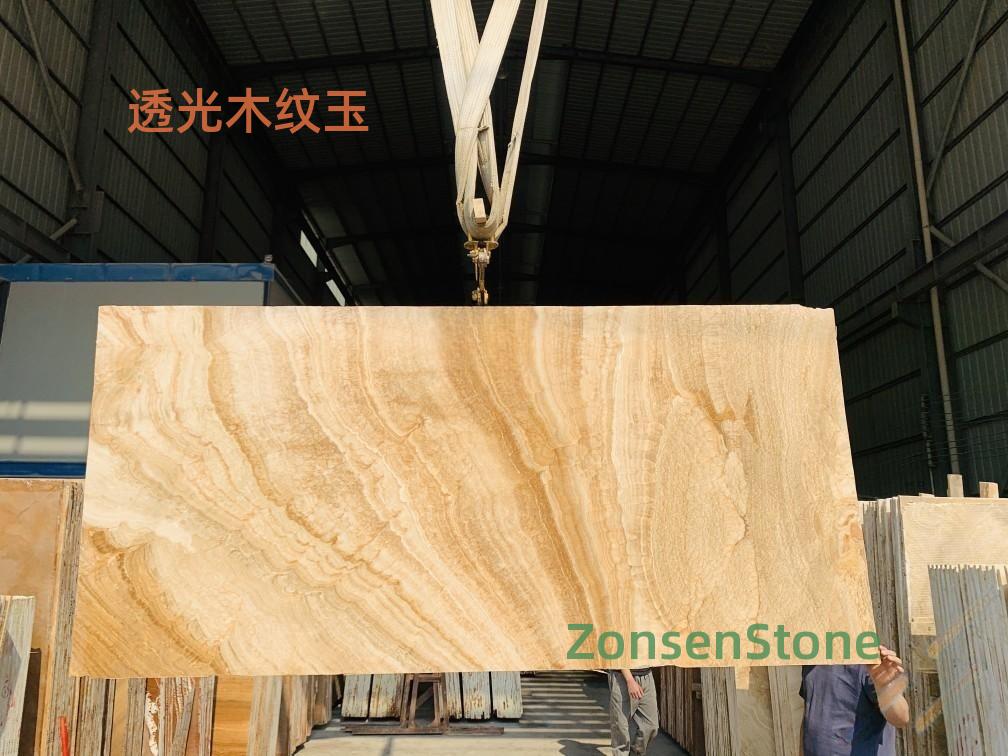 Translucent Wood Grain Jade