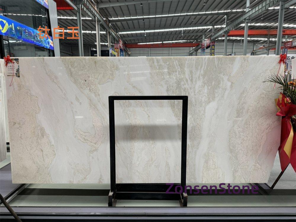Titanium white jade