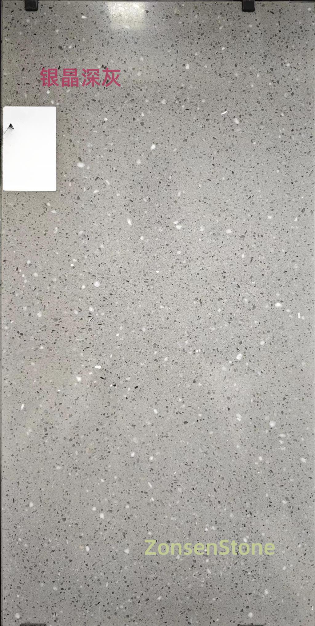 Silver Crystal Dark Gray