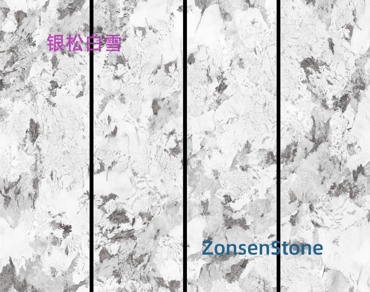 Silver Pine and White Snow