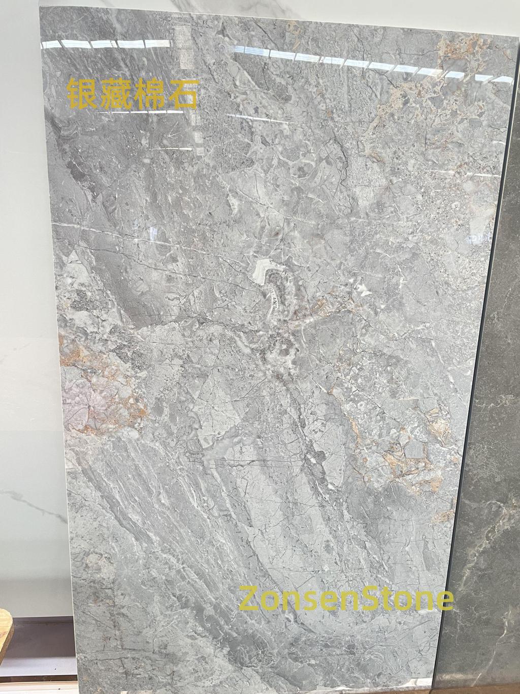 Silver Tibetan Cotton Stone