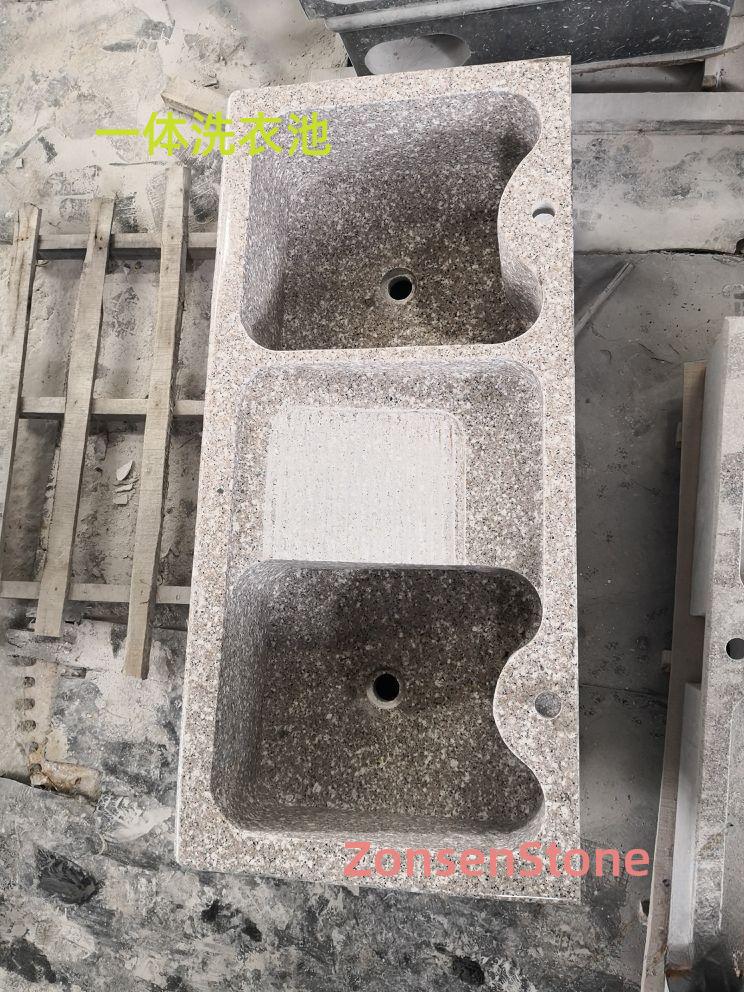 Integrated laundry sink