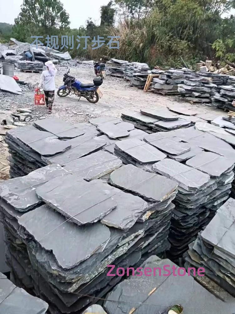 Irregular stepping stones