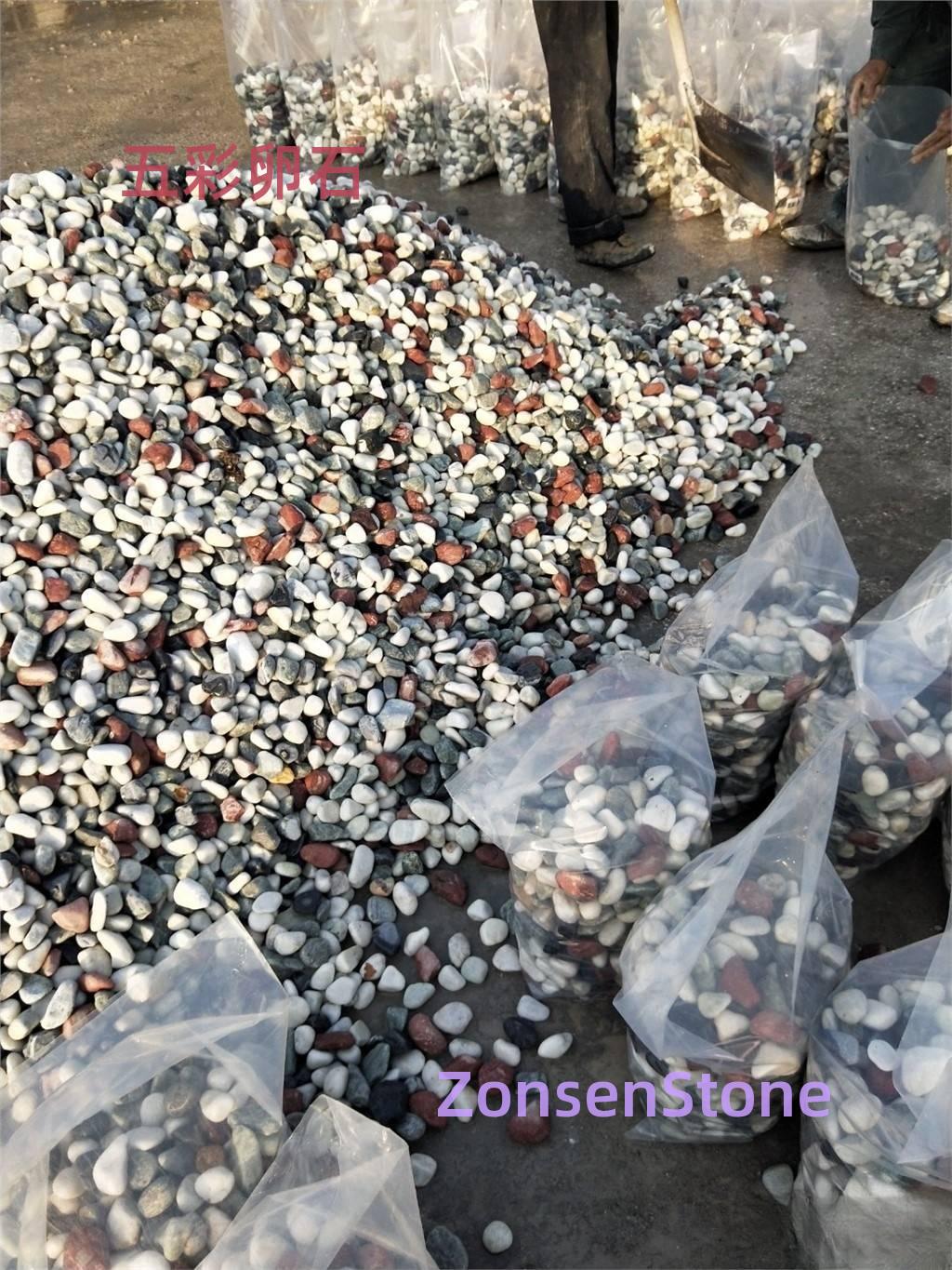 Colorful pebbles