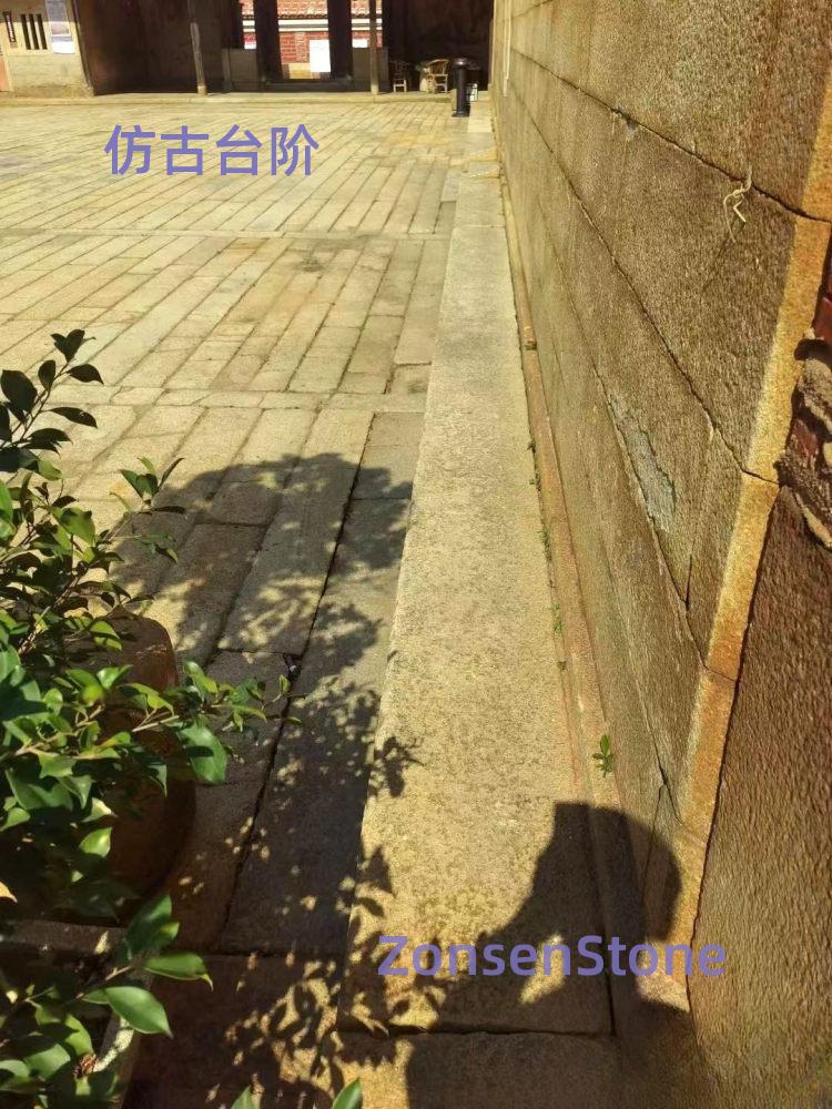 Antique-style steps