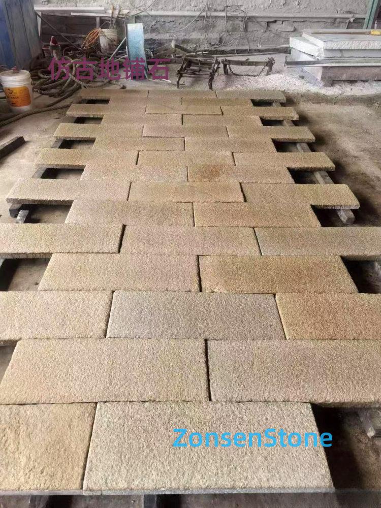 Antique-style paving stones