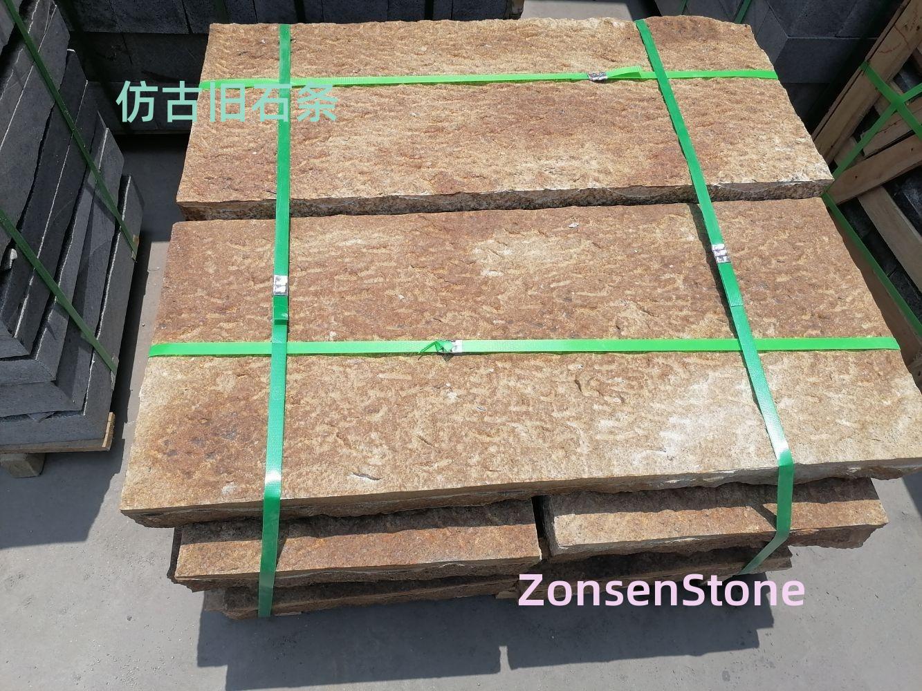 Antique stone slabs