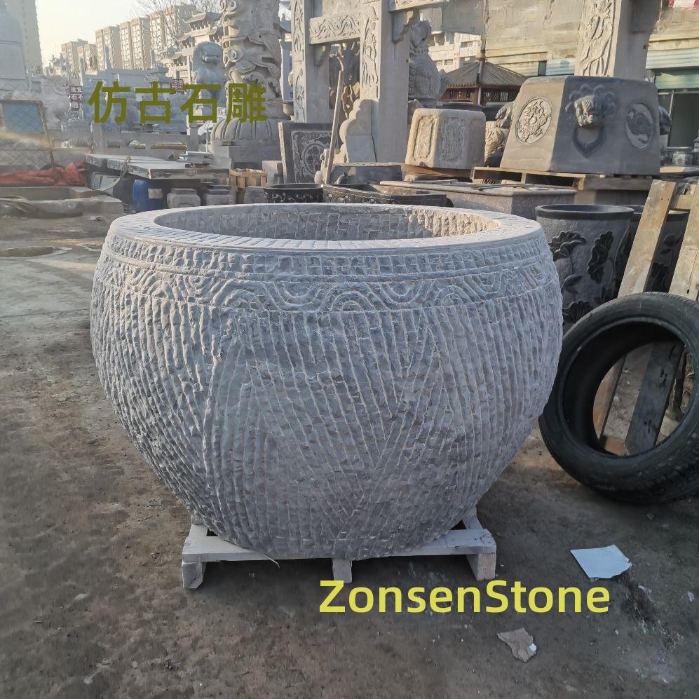 Antique stone carving