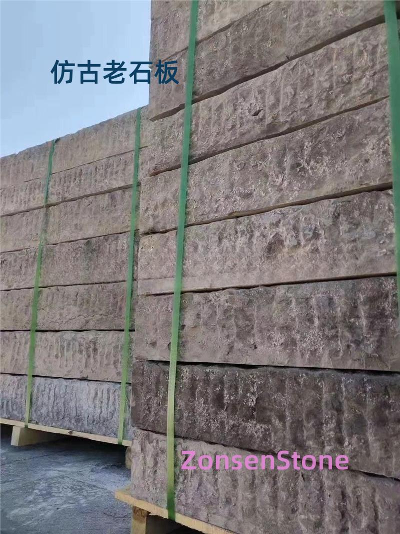 Antique stone slabs