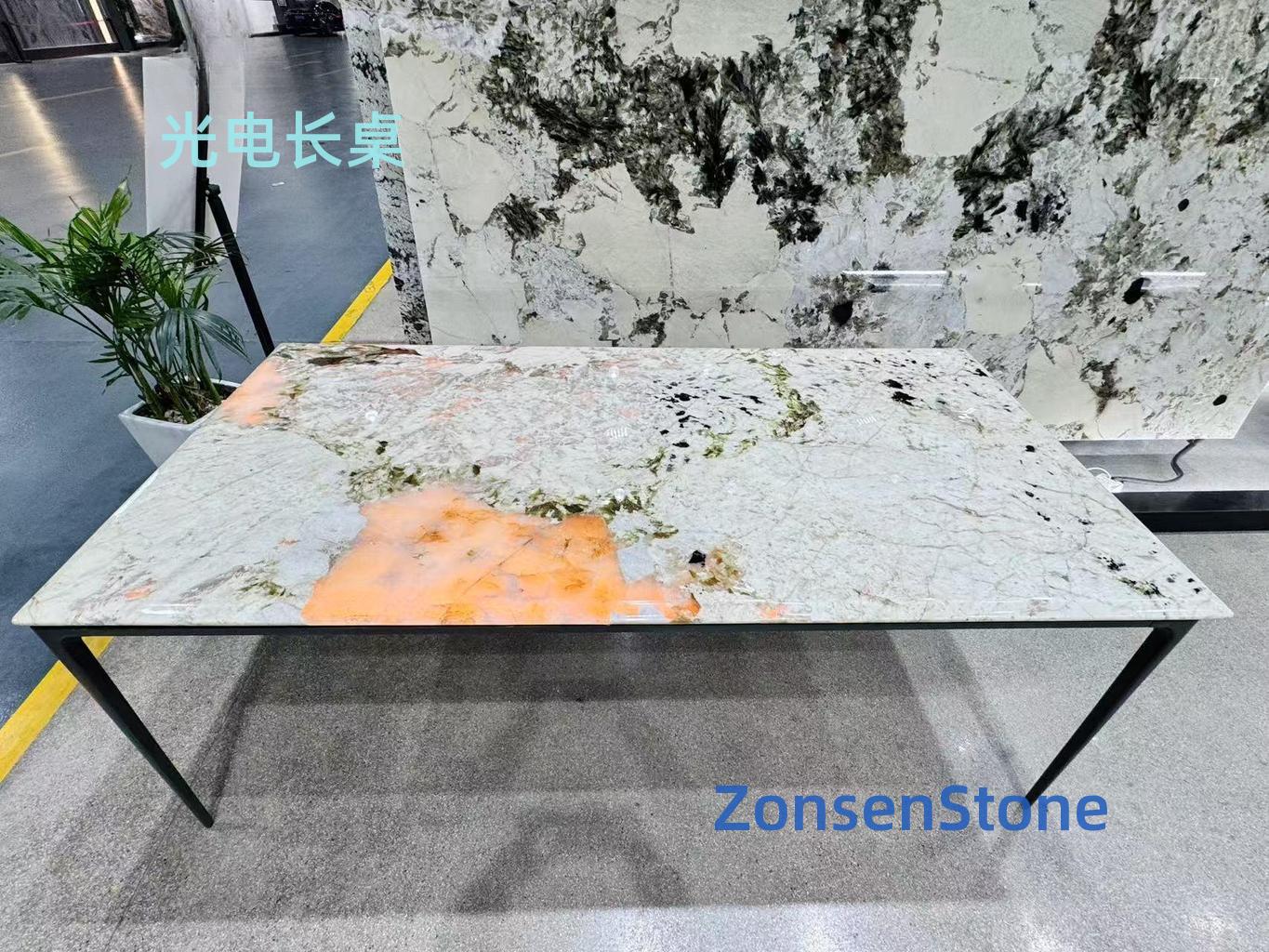 Photoelectric long table