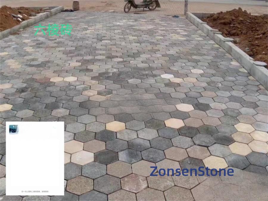 hexagonal brick