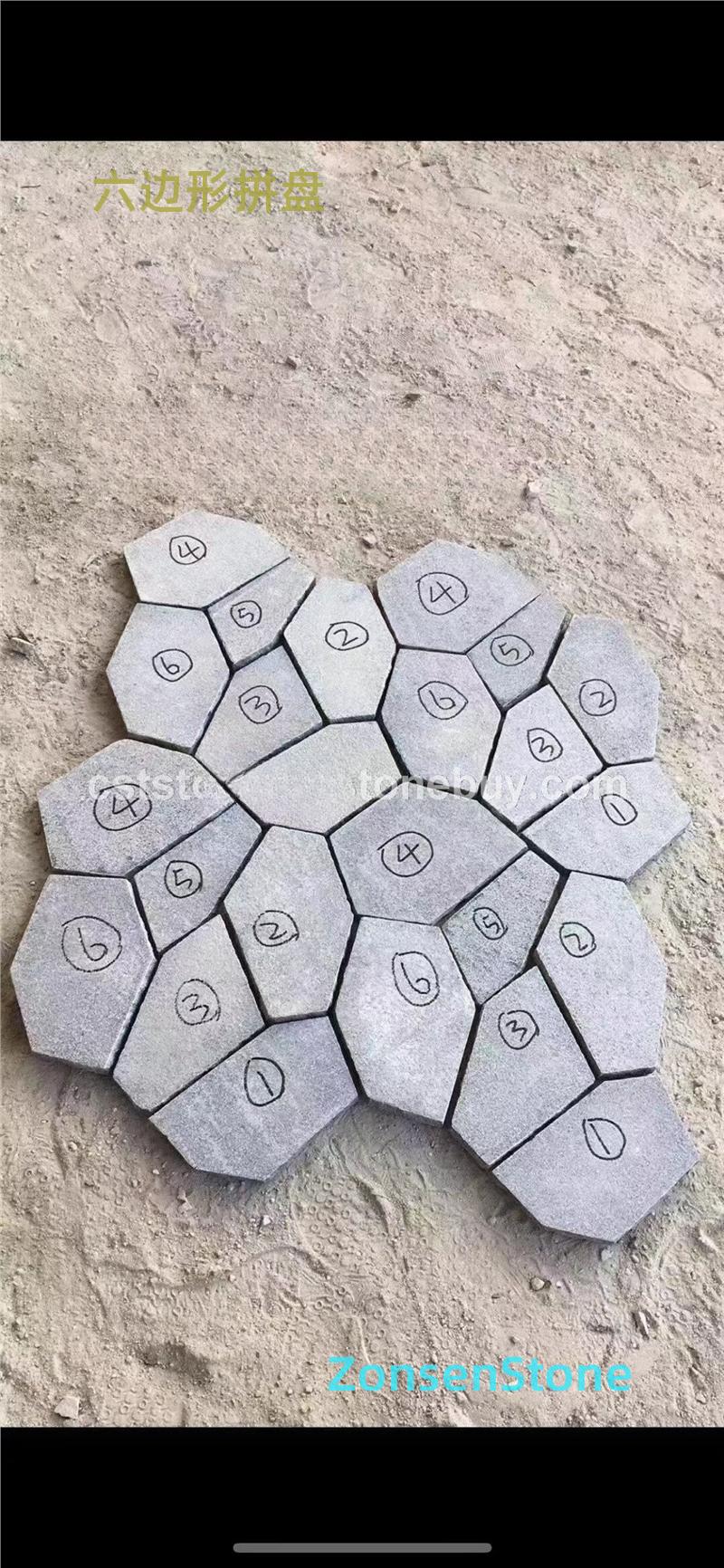 Hexagonal platter