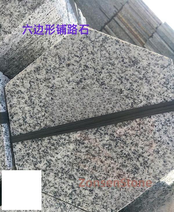 hexagonal paving stones