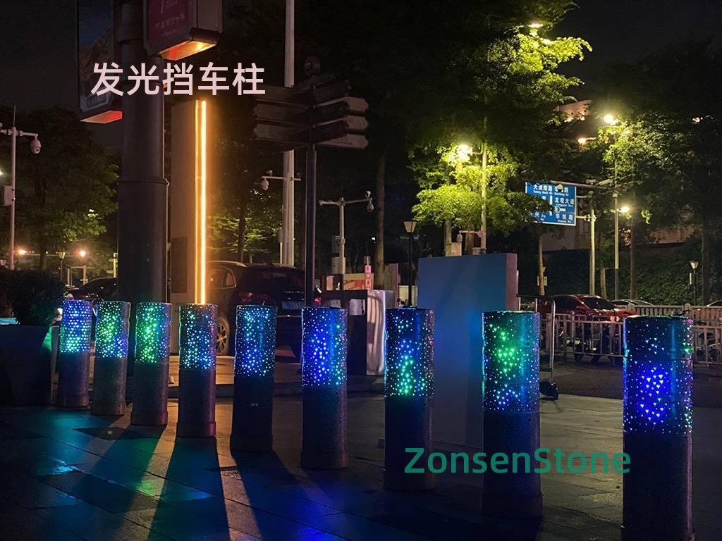 Illuminated bollards