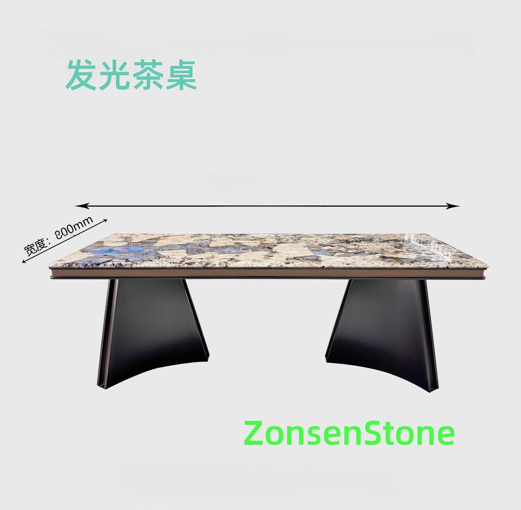 Illuminated tea table