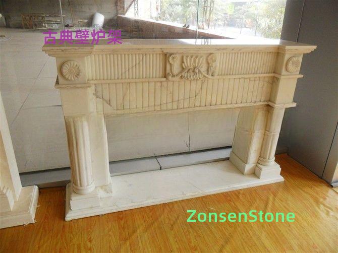 classic fireplace mantel